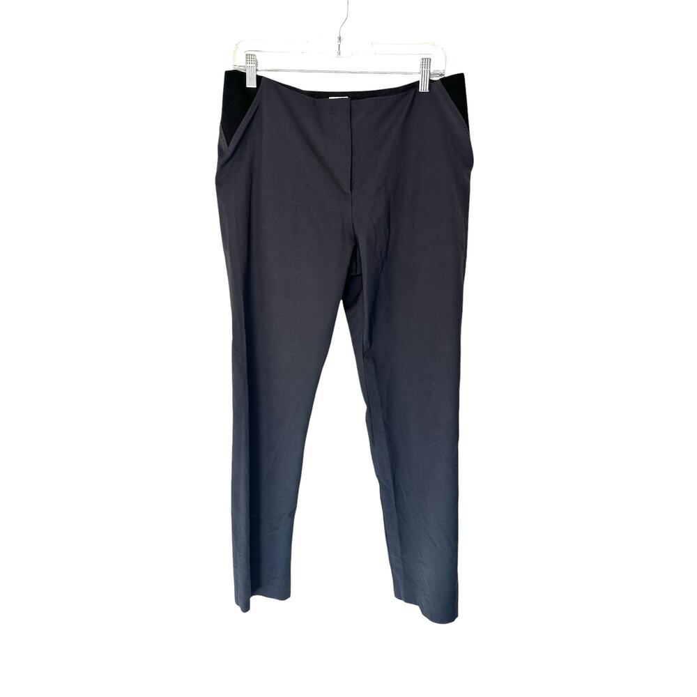 Armani Collezioni Women's Gray Office Business Straight‎ Leg Dress Pant Size 10